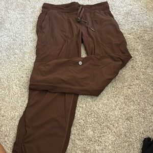 Brown lululemon dance pants